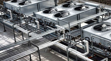 Industrial Refrigeration Plant as installed by Climate Cooling Solutions